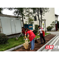 韶山市清溪镇以“绣花功夫”深化全国文明城市建设