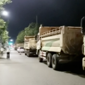 长沙“渣土车”深夜跨市运输，湘潭交警重拳出击消除重大安全隐患