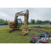 湘乡市：水府旅游区事务中心集中销毁一批非法渔具