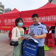 守住钱袋子 护好幸福家——莲乡公安积极开展防范非法集资宣传月活动