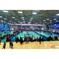 组图丨伟人故里 律动青春 湘潭市举行中小学生乒乓球比赛