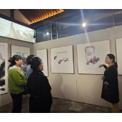 推出红军长征组画  唐思源国画展在北京启幕
