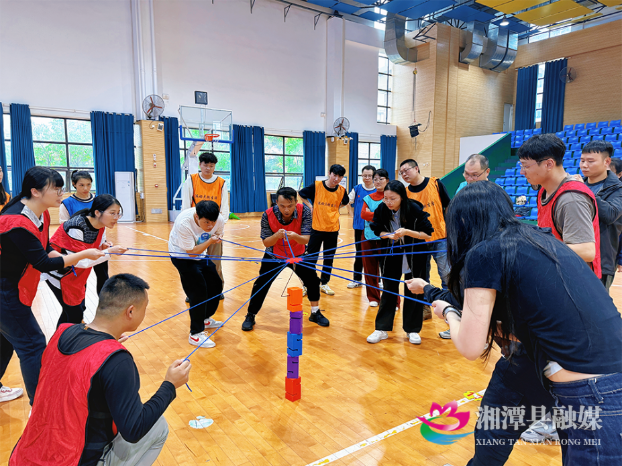 趣味赛场凝“新”聚力湘潭县这场新兴领域趣味运动会真燃