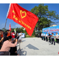 视频丨世界河流日 湘潭志愿者徒步湘江畔守护母亲河