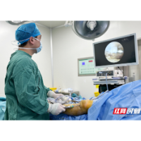 骨健康领跑者丨湘潭市中医医院运动医学科：微创之“镜” 重启关节活力