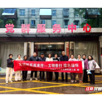 湘潭市岳塘区人大代表组团开展“文明树新风-文明祭扫 绿色缅怀”活动