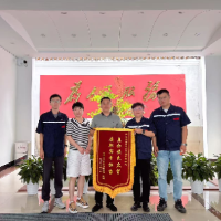 湘潭市政管理处主动上门优服务 倾情助企获锦旗
