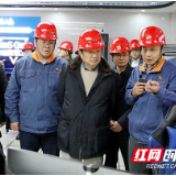华为总裁任正非到湘钢调研（图）