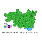 湘潭迎来降水降温 高温天气解除