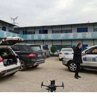 无人机助力湘潭经开区“蓝天”保卫战