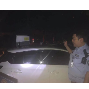 我为群众办实事｜岳塘派出所全方位开展夜间巡逻 为群众托起一盏“平安灯”