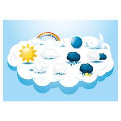 1月15日至16日 湘潭将出现中到大雨天气