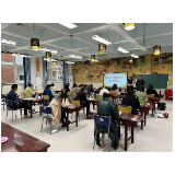 岳塘区中小学美术教师专业素养比赛在火炬学校举行