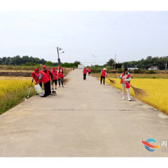 【农村人居环境整治】湘乡市育塅乡:“1+4”齐动手 “志愿红”焕彩乡村美