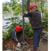 优化营商环境丨湘潭城管灯饰部门点亮休闲“夜生活”