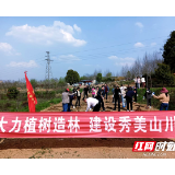 湘潭市审计局开展春季义务植树活动