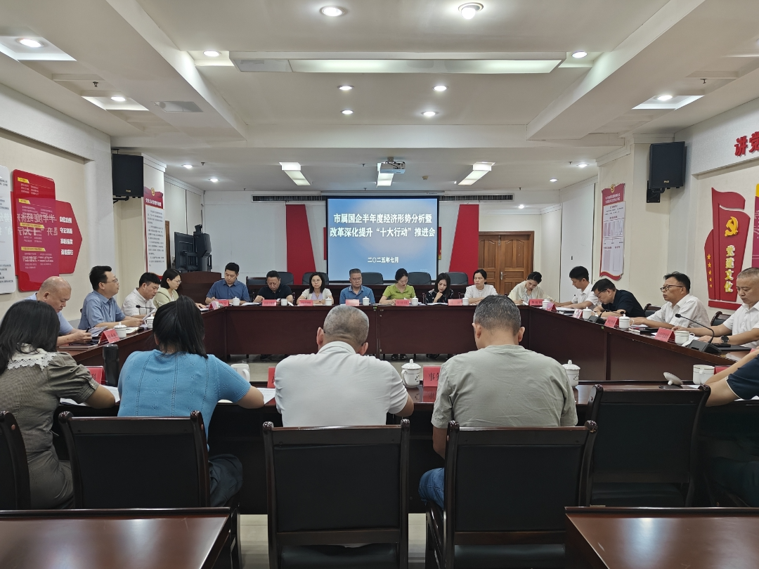 湘潭市国资委召开市属国企半年度经济形势分析会