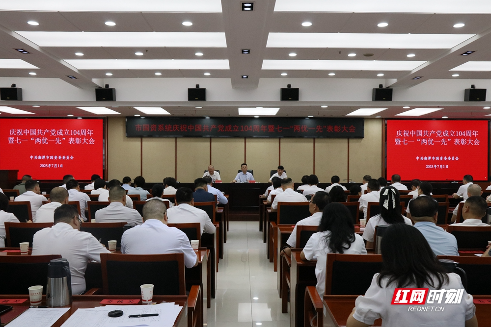 凝聚国企力量 湘潭市国资系统表彰“两优一先”