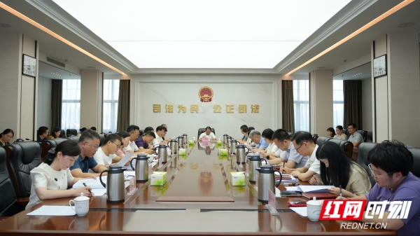 湘潭中院召开2025年上半年数据会商暨案件质量讲评会