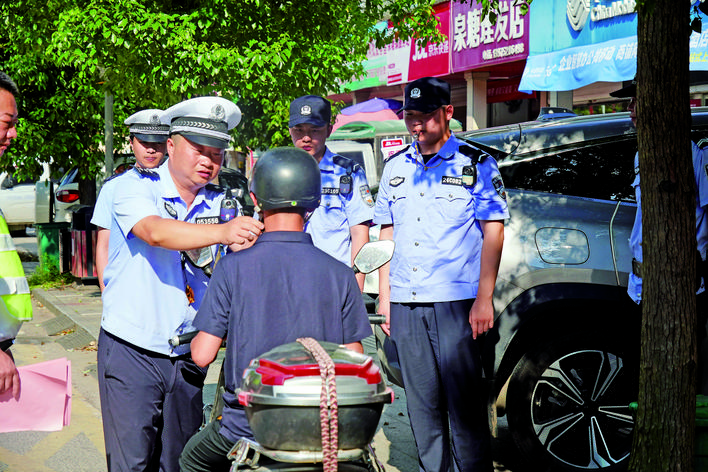 湘乡:“所队联合”协同共治 筑牢摩电交通安全防线