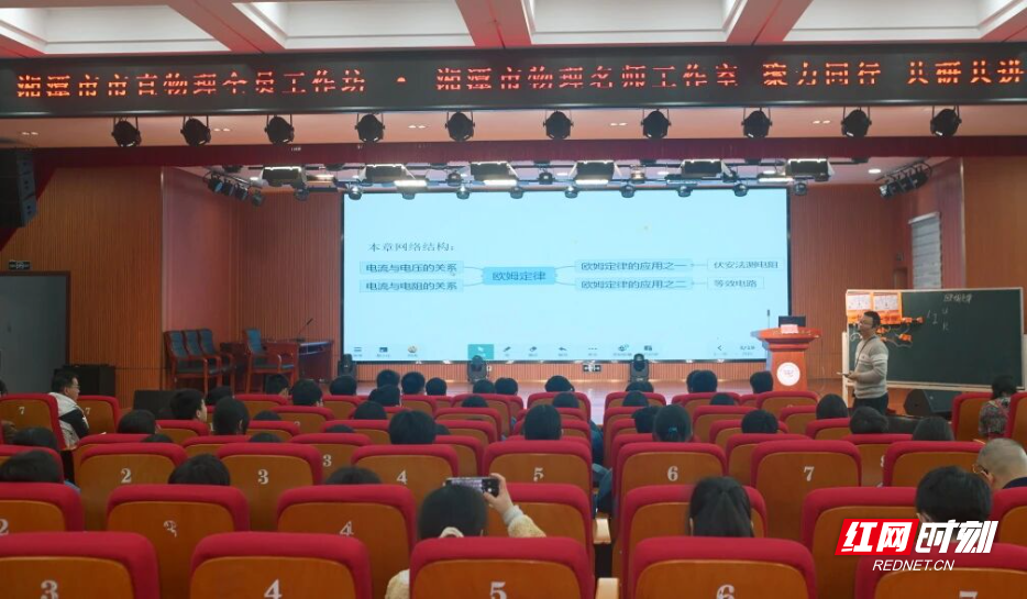 湘潭市直初中物理联合教研活动在市三中举行