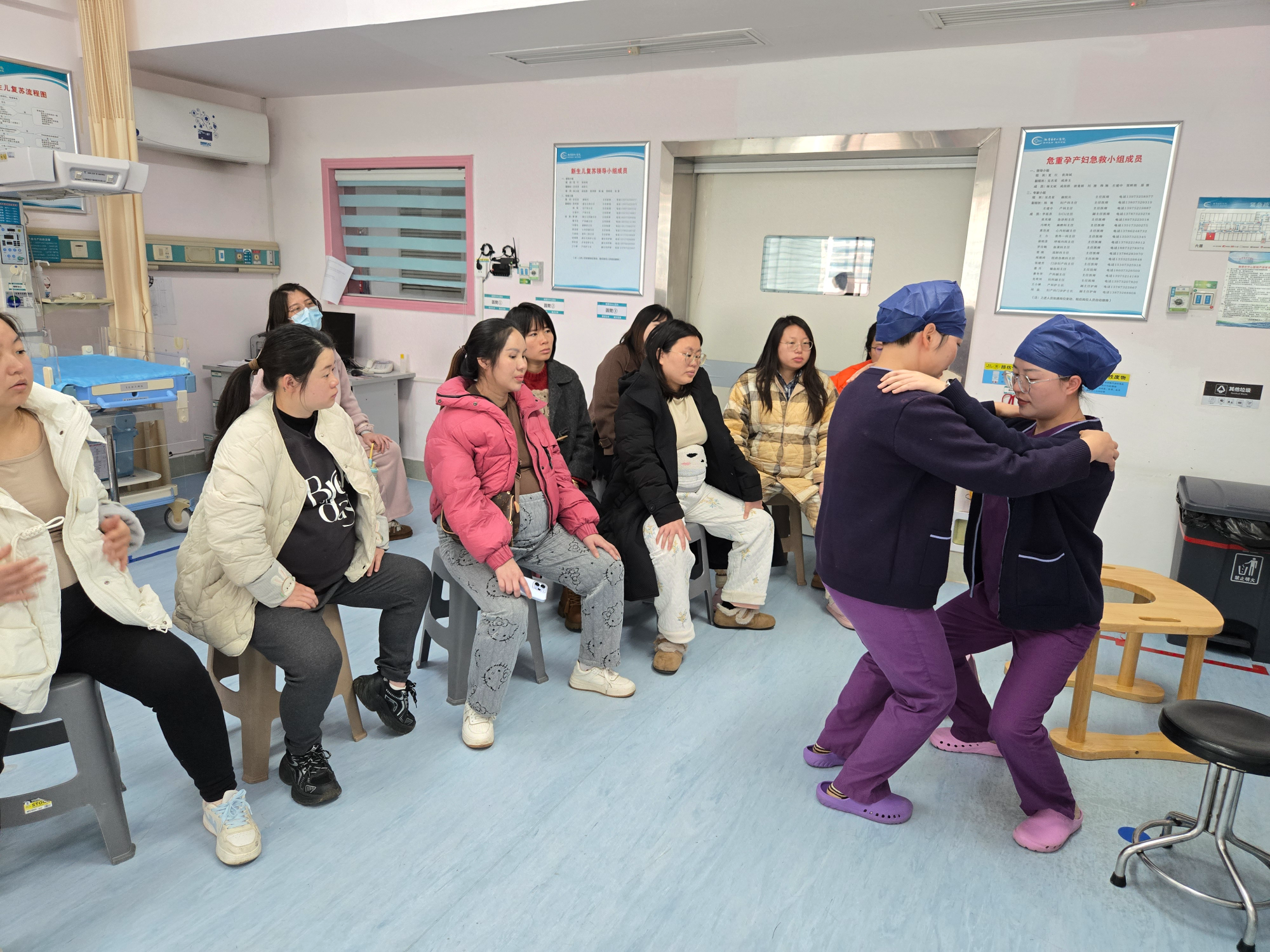 湘潭市中心医院产科举办“幸孕同行”专场科普义诊活动