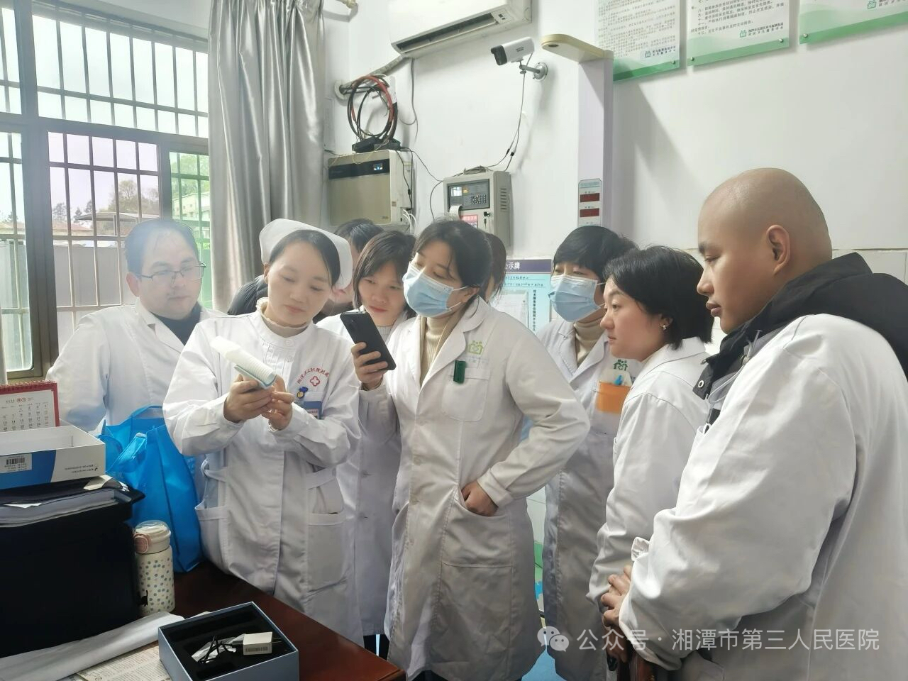 湘潭医卫职院附属医院呼吸科技师下基层“传帮带”