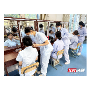 “繁花”映专创 湘潭医卫职院《形象设计》课程专创融合改革成效显著