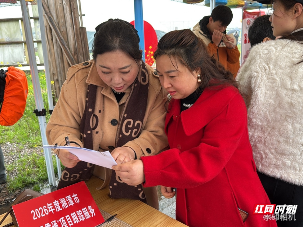 赋能碧泉花朝·寻福季 湘潭“学用贯通”助力学员创业增收