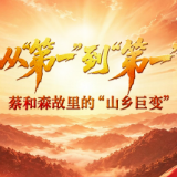 山河见证 | 从“第一”到“第一”:蔡和森故里的“山乡巨变”