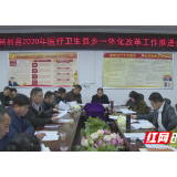 慈利县2020年医疗卫生县乡一体化改革工作推进会召开