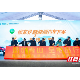 国网张家界供电公司新能源汽车下乡专场活动成功举办