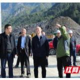 朱法栋调研天门山镇项目建设工作