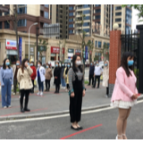 张家界崇实小学北校防疫演练备开学