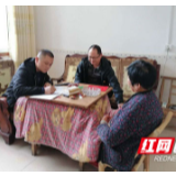 慈利县岩泊渡镇做细做实贫困户家访工作