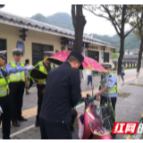 武陵源部门联动开展城区综合秩序整治行动