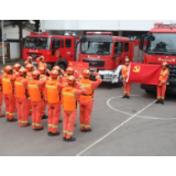 桑植县消防救援大队举行“火线入党”仪式