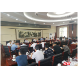 张家界市委常委会召开会议 传达学习习近平总书记重要讲话精神