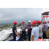 中铁四局张吉怀铁路二标段桥梁无砟轨道首件段一次性验收通过