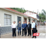 祝云武深入新桥镇调研指导防汛工作