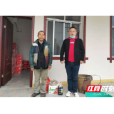 慈利县许家坊土家族乡：开展孤寡老人走访慰问 强化疫情防控宣传
