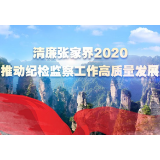 【清廉张家界2020】① 强化政治监督，落细落实“两个维护”