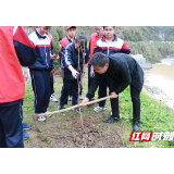 慈利三中：绿动青春 情系澧水