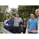 欧阳斌带队调研堡子界项目建设工作