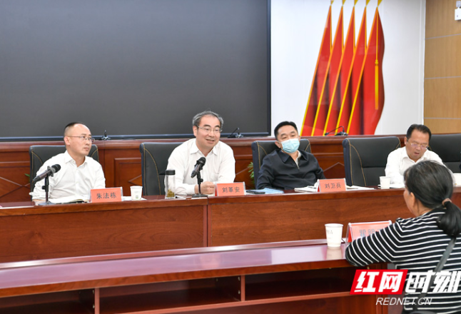 刘革安赴永定区带案下访