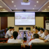 吴俞萍会见OUTLETS IDG控股有限公司执行总裁张阳一行