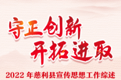 H5 | 2022年慈利县宣传思想工作综述