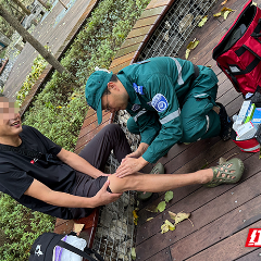 “旅游医生”邓华斌:游客开心而来,我们也要让他们平安而归