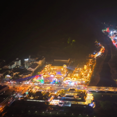武陵源：越夜越美丽 万家灯火点亮山水夜色
