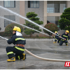 全民消防、生命至上——湖南高速集团张家界分公司开展“消防宣传月”启动仪式